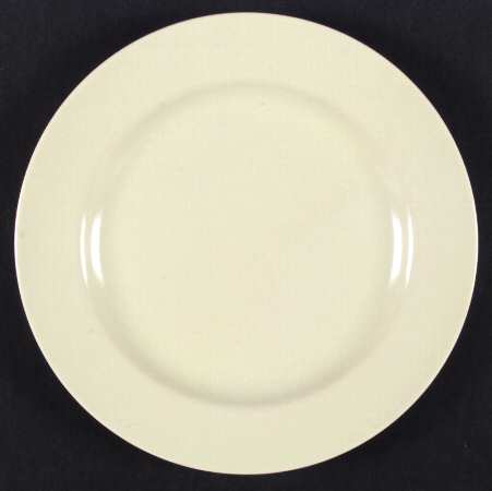 El Patio Pale Yellow (Matte) Luncheon Plate