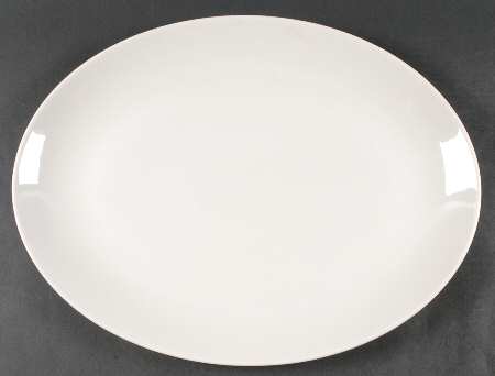 Encanto Blank 16" Oval Serving Platter by Franciscan