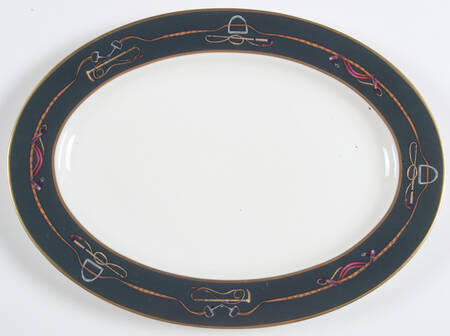 Equus 14" Oval Serving Platter by Franciscan