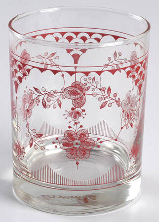 Erica Pink (White) Glassware Double Old Fashioned