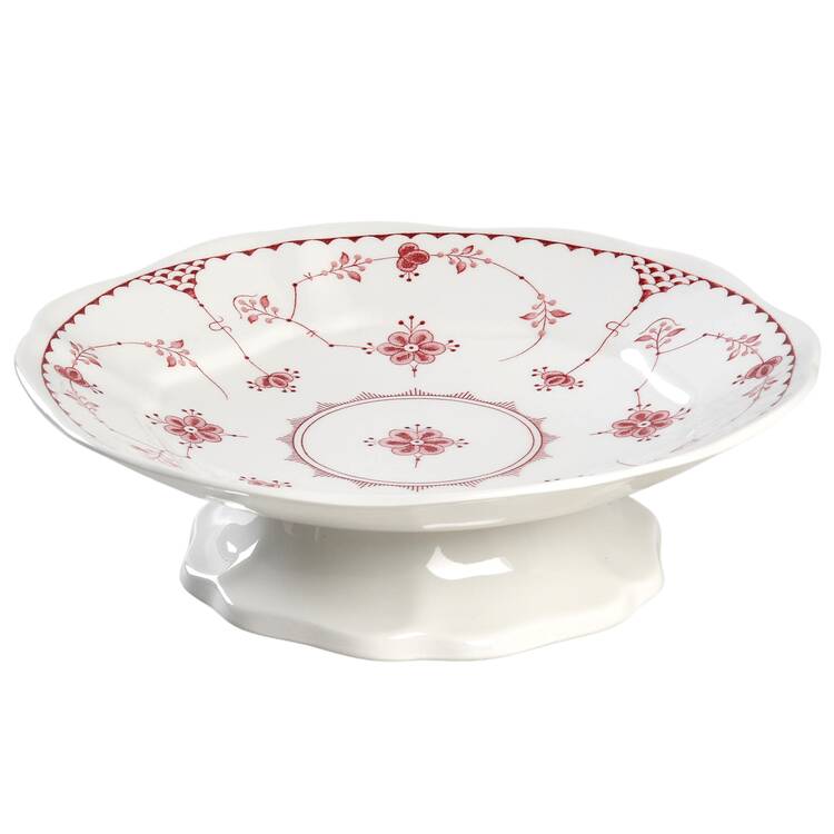 Erica Pink (White) Compote