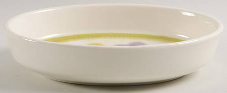 Floral (England, Coupe Shape) 9" Oval Vegetable Bowl