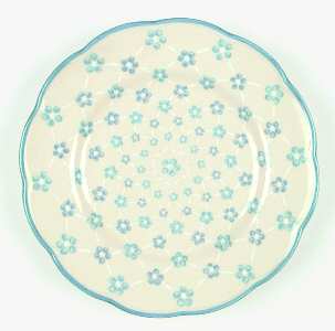 French Floral Salad Plate