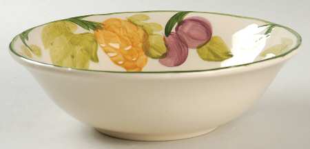 Fresh Fruit 8" Round Vegetable Bowl