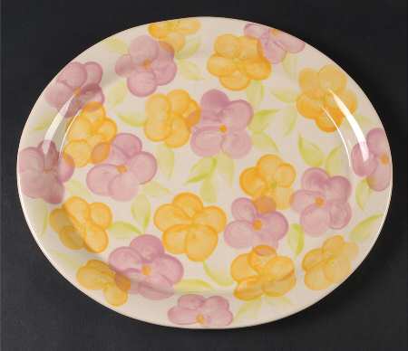 Garden Party 14" Oval Serving Platter