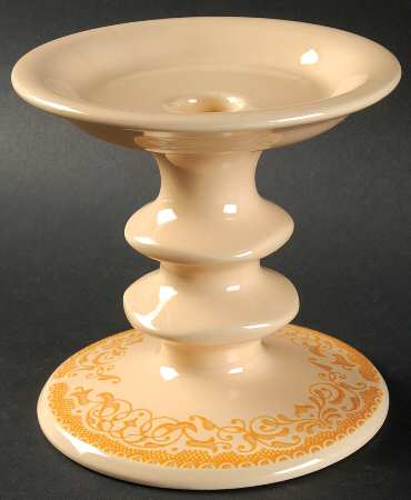 Gingersnap Single Light Candlestick