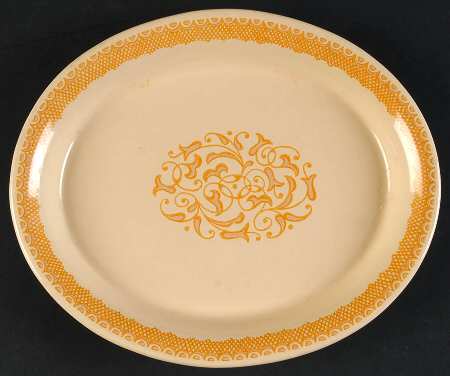 Gingersnap 9" Oval Serving Platter
