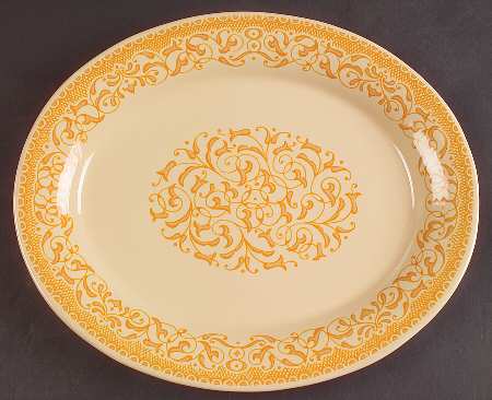 Gingersnap 12" Oval Serving Platter