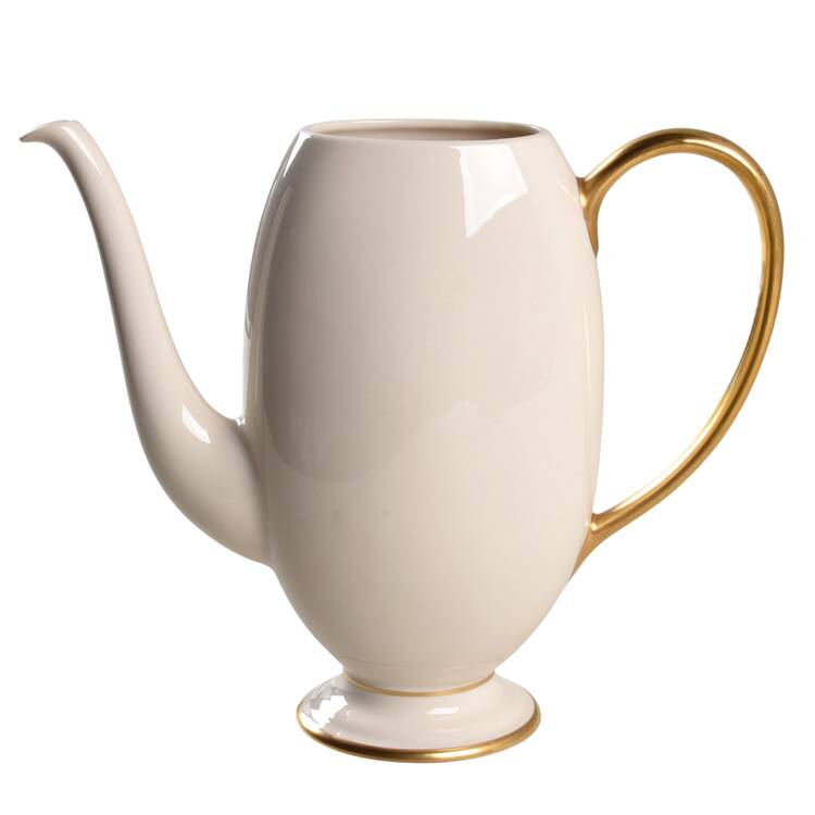 Gold Band (202 Merced Rim) Coffee Pot No Lid
