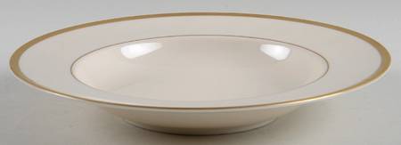 Gold Band (202 Merced Rim) Rim Soup Bowl