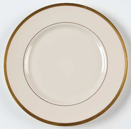 Gold Band (202 Merced Rim) Salad Plate