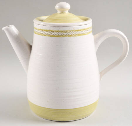 Hacienda Green Coffee Pot & Lid
