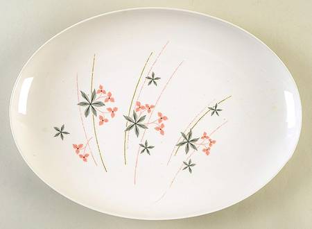 Happy Talk 13" Oval Serving Platter