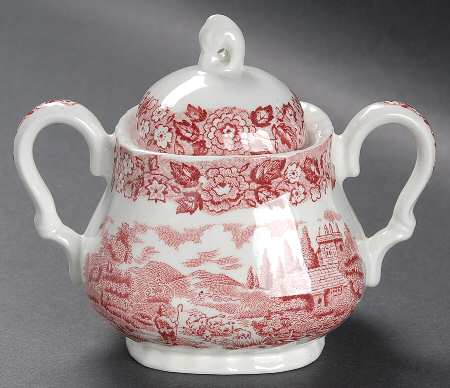 Homeland Sugar Bowl & Lid