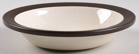Homeware Chocolate Rim Fruit/Dessert (Sauce) Bowl