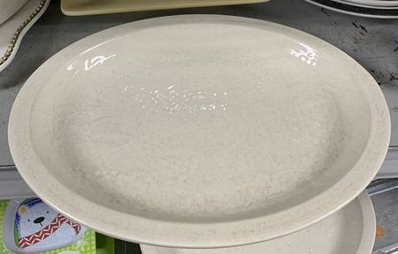 Homeware White 11" Oval Serving Platter