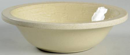 Homeware White Rim Cereal Bowl