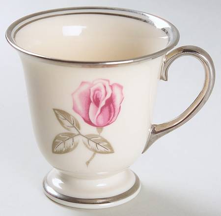 Huntington Rose Footed Demitasse Cup