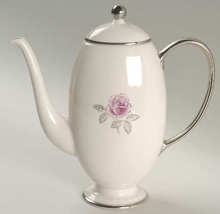 Huntington Rose Coffee Pot & Lid