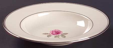 Huntington Rose Rim Soup Bowl
