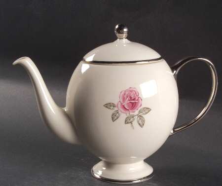 Huntington Rose Teapot & Lid
