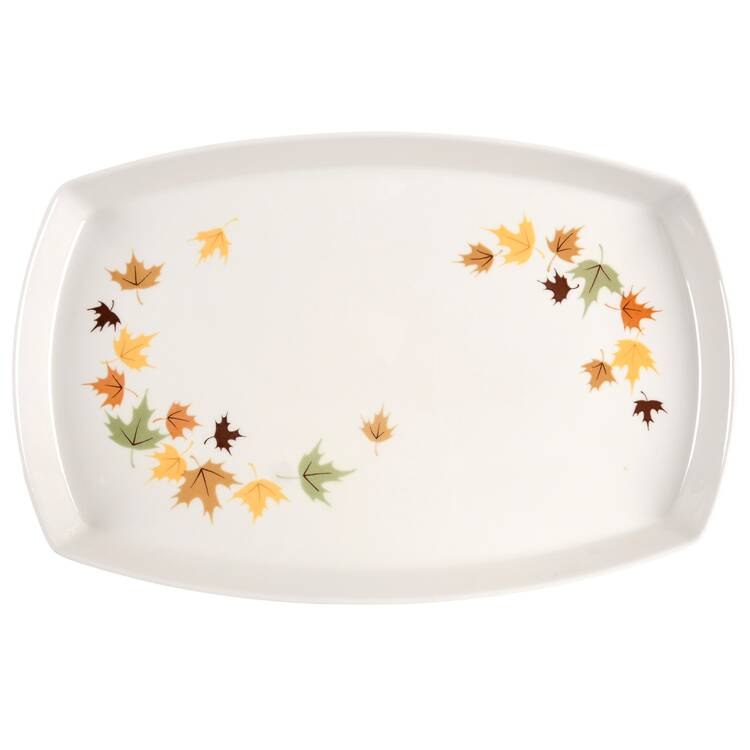 Indian Summer 14" Oval Serving Platter