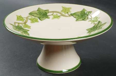 Ivy (American) Round Compote (Height X Width)