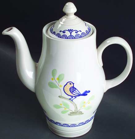 Love Bird Coffee Pot & Lid