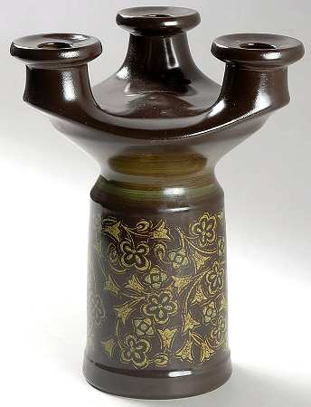 Madeira (USA) Three Light Candlestick