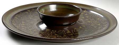 Madeira (USA) Chip and Dip Set (Uses Fruit Bowl)