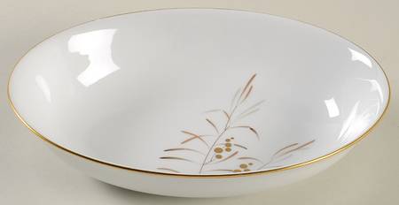 Malaya 9" Oval Vegetable Bowl