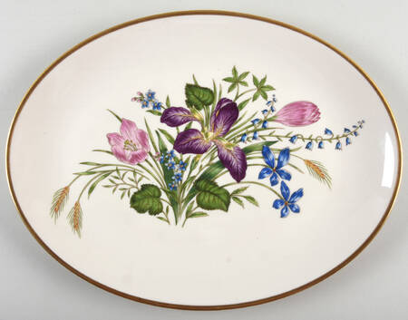 Mariposa 12" Oval Serving Platter by Franciscan