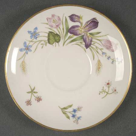 Mariposa Saucer for Footed Cup by Franciscan