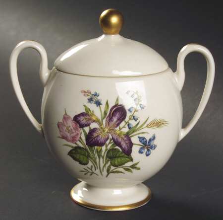 Mariposa Sugar Bowl & Lid by Franciscan