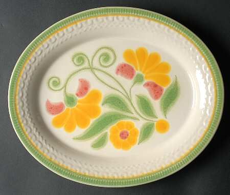 Maypole 12" Oval Serving Platter