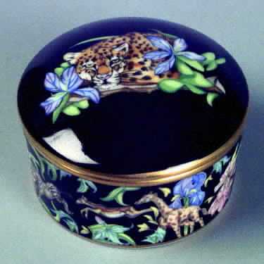 Menagerie Black Pill Box