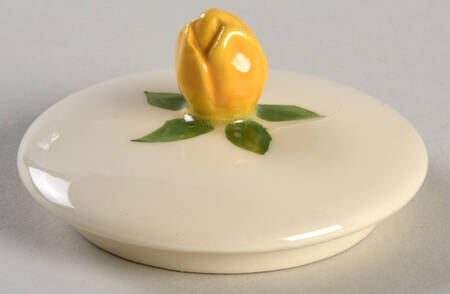Meadow Rose Lid for Sugar Bowl