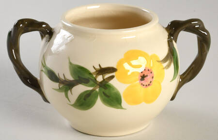 Meadow Rose Sugar Bowl No Lid
