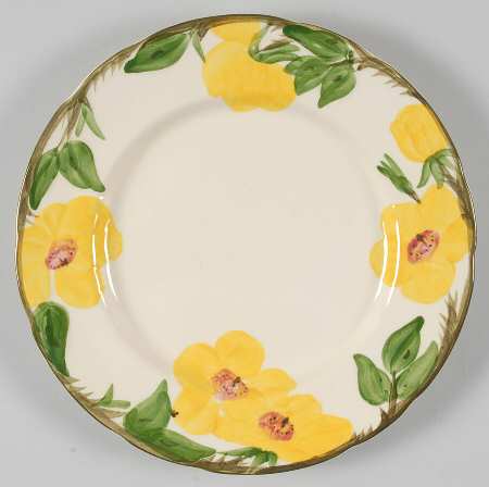 Meadow Rose Luncheon Plate