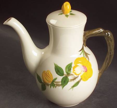 Meadow Rose Coffee Pot & Lid