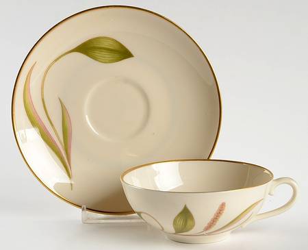 Mesa (Fine China) Flat Cup & Saucer Set