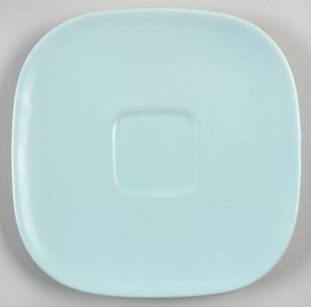 Metropolitan Aqua (Turquoise) Saucer for Flat Cup by Franciscan