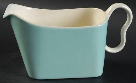 Metropolitan Aqua (Turquoise) Creamer