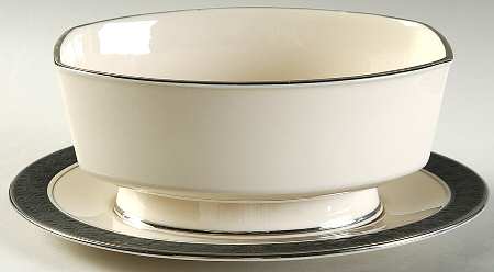 Midnight Mist Gravy Boat & Underplate