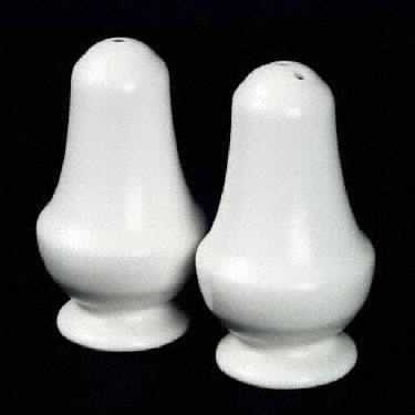 Montecito White Salt & Pepper Set