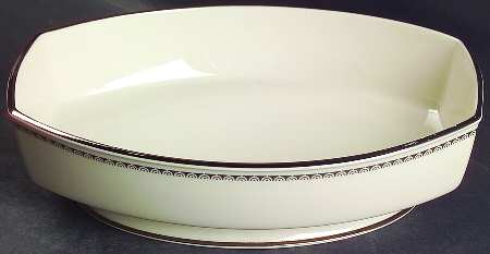 Nouvelle Ivory 9" Oval Vegetable Bowl by Franciscan