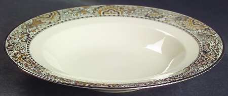 Nouvelle Ivory Rim Soup Bowl by Franciscan