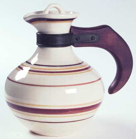 Padua Creme Brown Carafe & Lid