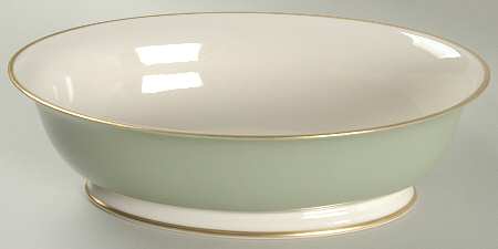 Palomar Jasper (Light Green) 9" Oval Vegetable Bowl