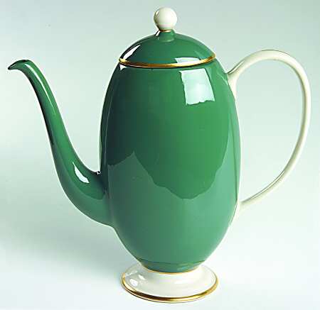 Palomar Jade (Dark Green) Coffee Pot & Lid